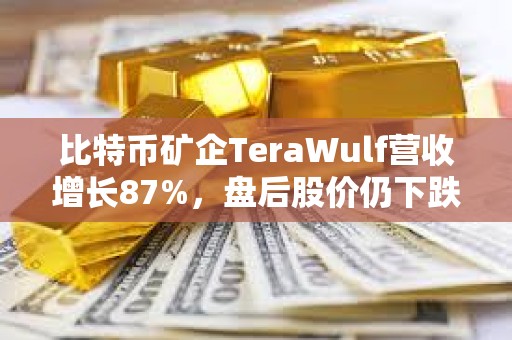 比特幣礦企TeraWulf營收增長87%，盤后股價仍下跌