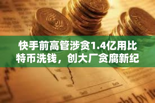 快手前高管涉貪1.4億用比特幣洗錢，創大廠貪腐新紀錄