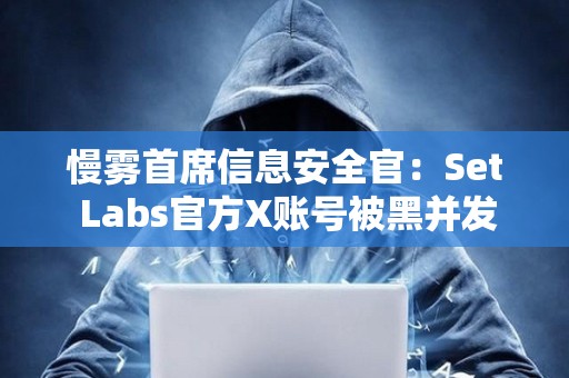 慢霧首席信息安全官：Set Labs官方X賬號被黑并發布虛假空投信息