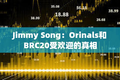 Jimmy Song：Orinals和BRC20受歡迎的真相