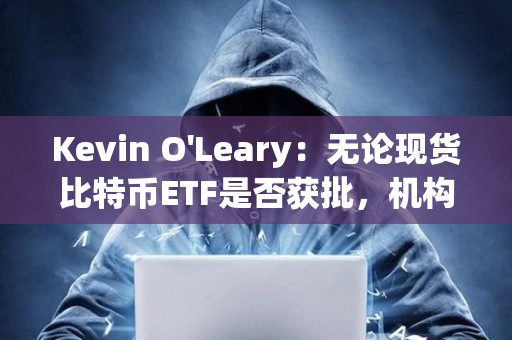 Kevin O'Leary：無論現(xiàn)貨比特幣ETF是否獲批，機(jī)構(gòu)都將對加密貨幣懷抱興趣