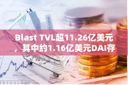 Blast TVL超11.26億美元，其中約1.16億美元DAI存入Maker協(xié)議