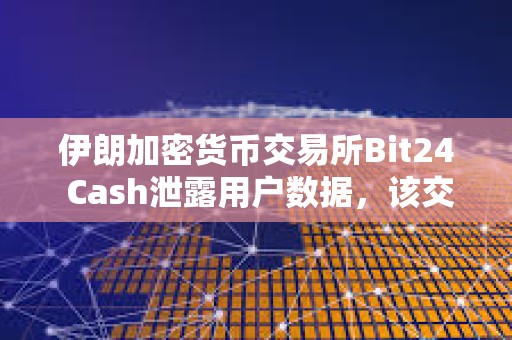伊朗加密貨幣交易所Bit24 Cash泄露用戶數(shù)據(jù)，該交易所駁回這一指控