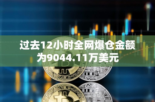 過去12小時全網爆倉金額為9044.11萬美元