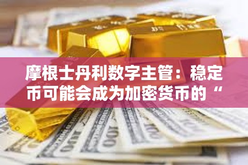 摩根士丹利數字主管：穩定幣可能會成為加密貨幣的“殺手級應用”