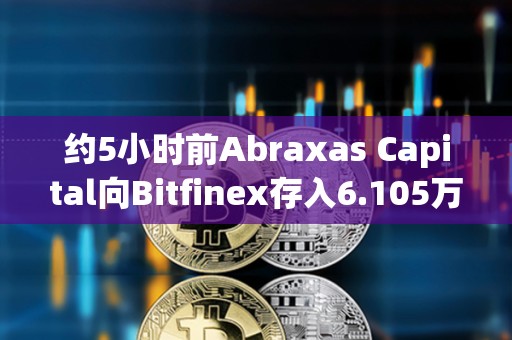 約5小時前Abraxas Capital向Bitfinex存入6.105萬枚ETH