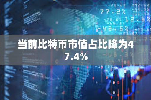 當前比特幣市值占比降為47.4%