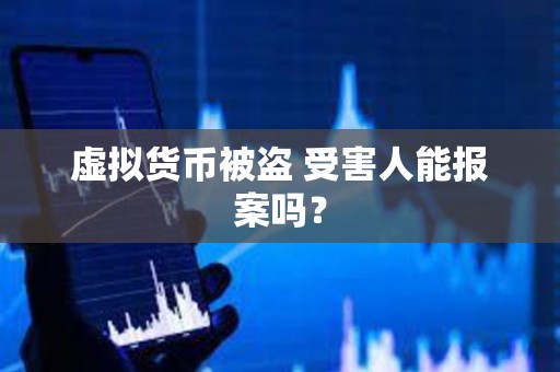 虛擬貨幣被盜 受害人能報案嗎？