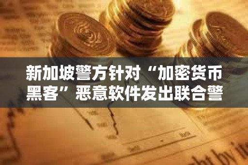 新加坡警方針對“加密貨幣黑客”惡意軟件發出聯合警告