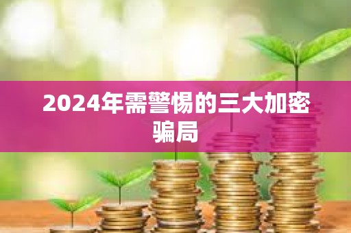 2024年需警惕的三大加密騙局