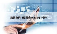 股票查詢（股票查詢app哪個好）