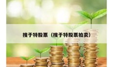 搜于特股票（搜于特股票拍賣(mài)）
