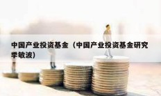 中國(guó)產(chǎn)業(yè)投資基金（中國(guó)產(chǎn)業(yè)投資基金研究 季敏波）
