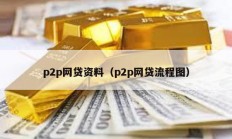 p2p網貸資料（p2p網貸流程圖）