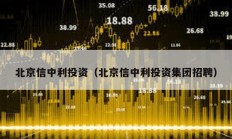 北京信中利投資（北京信中利投資集團(tuán)招聘）