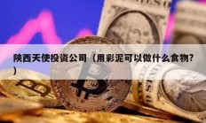陜西天使投資公司（用彩泥可以做什么食物?）