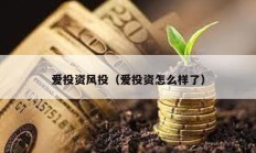 愛投資風投（愛投資怎么樣了）