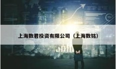 上海數(shù)君投資有限公司（上海數(shù)銘）