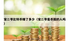 寶二爺比特幣賺了多少（寶二爺是幣圈的人嗎）