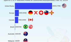Coingecko：美國(guó)占據(jù)現(xiàn)貨比特幣ETF市場(chǎng)的多少份額？