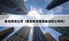 翼龍網貸公司（翼龍網貸是網絡貸款公司嗎）