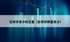 比特幣多少枚總量（比特幣數(shù)量多少）
