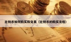 比特幣如何購買和交易（比特幣的購買流程）