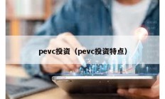 pevc投資（pevc投資特點(diǎn)）