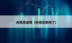 向錢貸逾期（向錢貸倒閉了）