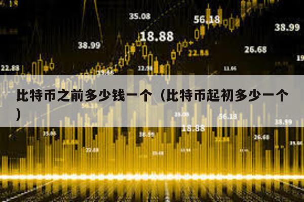 比特幣之前多少錢一個(gè)(比特幣起初多少一個(gè))
