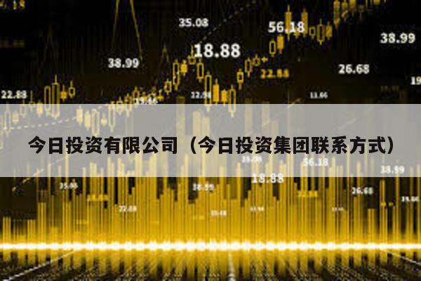 今日投資有限公司(今日投資集團聯(lián)系方式)