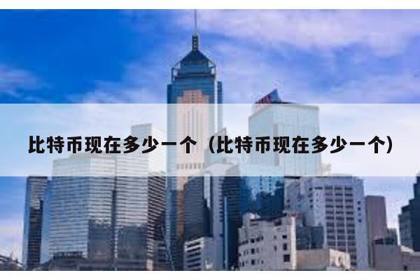 比特幣現(xiàn)在多少一個(比特幣現(xiàn)在多少一個)