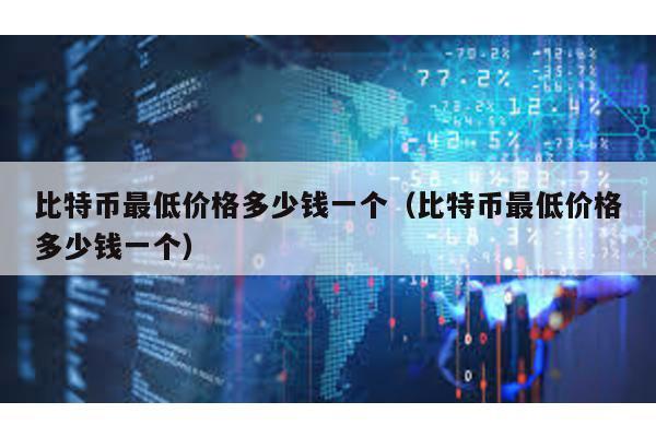 比特幣最低價格多少錢一個(比特幣最低價格多少錢一個)