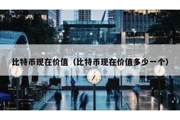 比特幣現(xiàn)在價(jià)值(比特幣現(xiàn)在價(jià)值多少一個(gè))