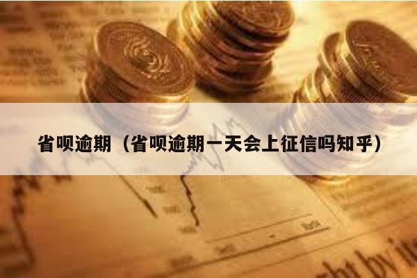 省唄逾期(省唄逾期一天會上征信嗎知乎)