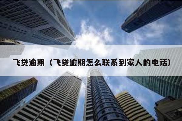 飛貸逾期(飛貸逾期怎么聯系到家人的電話)