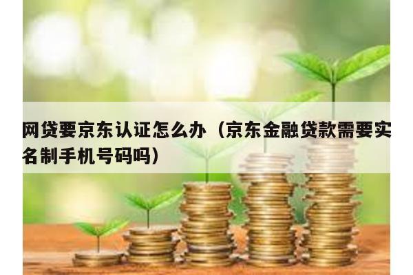 網貸要京東認證怎么辦(京東金融貸款需要實名制手機號碼嗎)