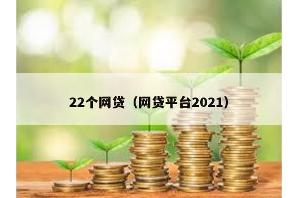 22個(gè)網(wǎng)貸(網(wǎng)貸平臺(tái)2021)